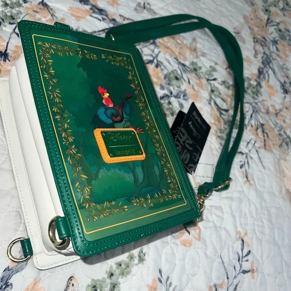 Loungefly Robin Hood Book Crossbody Bag - Picture 14 of 14